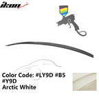 2009-2014 Audi A4 Quattro B8 4Door Painted ABS Trunk Spoiler Wing