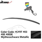 2009-2014 Audi A4 Quattro B8 4Door Painted ABS Trunk Spoiler Wing