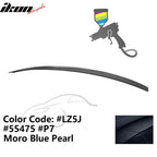 2009-2014 Audi A4 Quattro B8 4Door Painted ABS Trunk Spoiler Wing