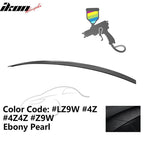 2009-2014 Audi A4 Quattro B8 4Door Painted ABS Trunk Spoiler Wing