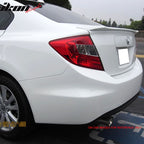 2012-2015 Honda Civic 9 Gen Sedan Trunk Spoiler ABS