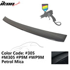 2000-2006 BMW E53 X5 SUV Euro Style Black Rear Roof Window Spoiler ABS