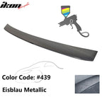 2000-2006 BMW E53 X5 SUV Euro Style Black Rear Roof Window Spoiler ABS