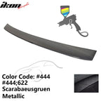 2000-2006 BMW E53 X5 SUV Euro Style Black Rear Roof Window Spoiler ABS