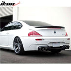 2004-2008 BMW 6 Series E63 Coupe V Style Carbon Fiber Trunk Spoiler