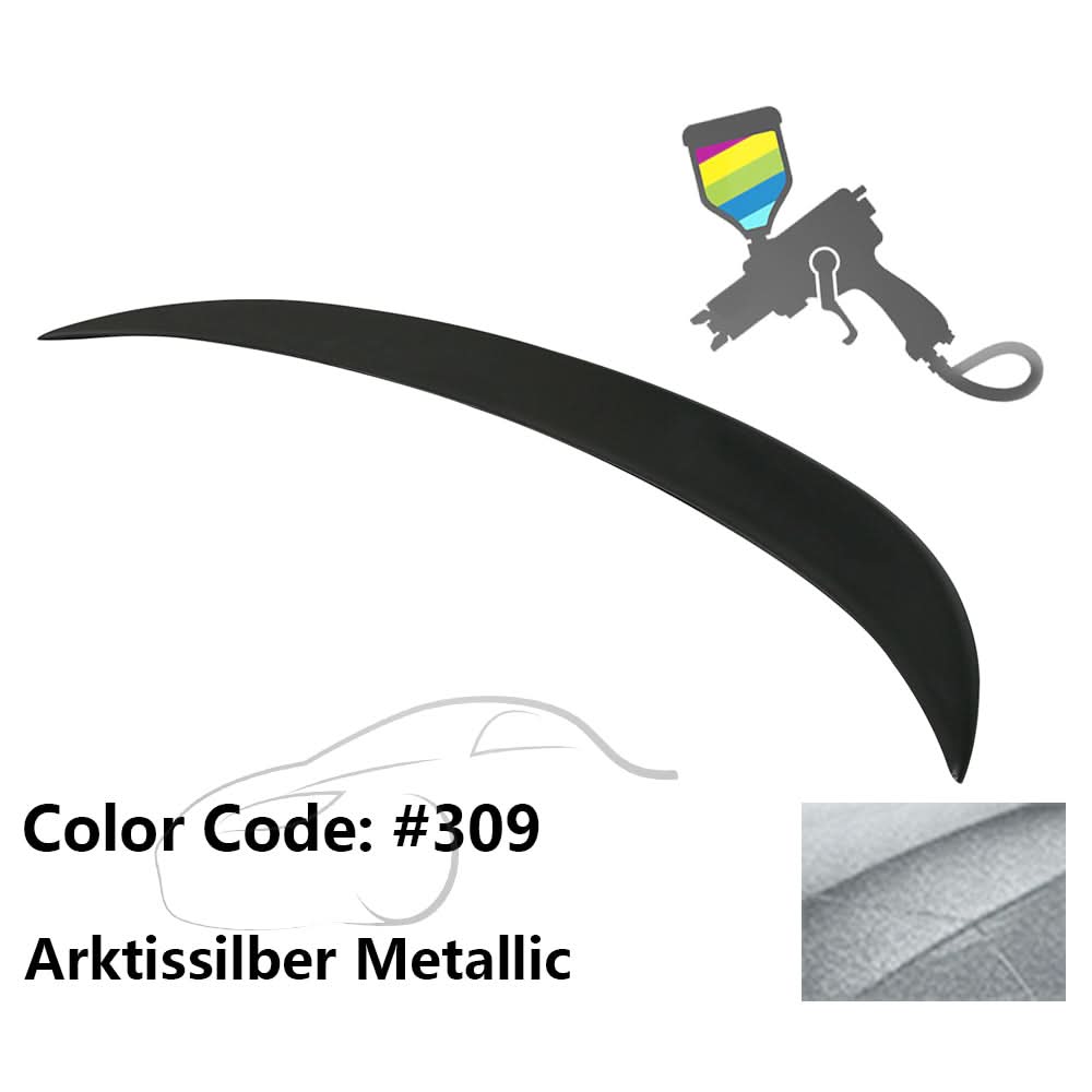 2004-2008 BMW E63 6 Series Coupe V Style Trunk Spoiler ABS