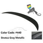 2004-2008 BMW E63 6 Series Coupe V Style Trunk Spoiler ABS