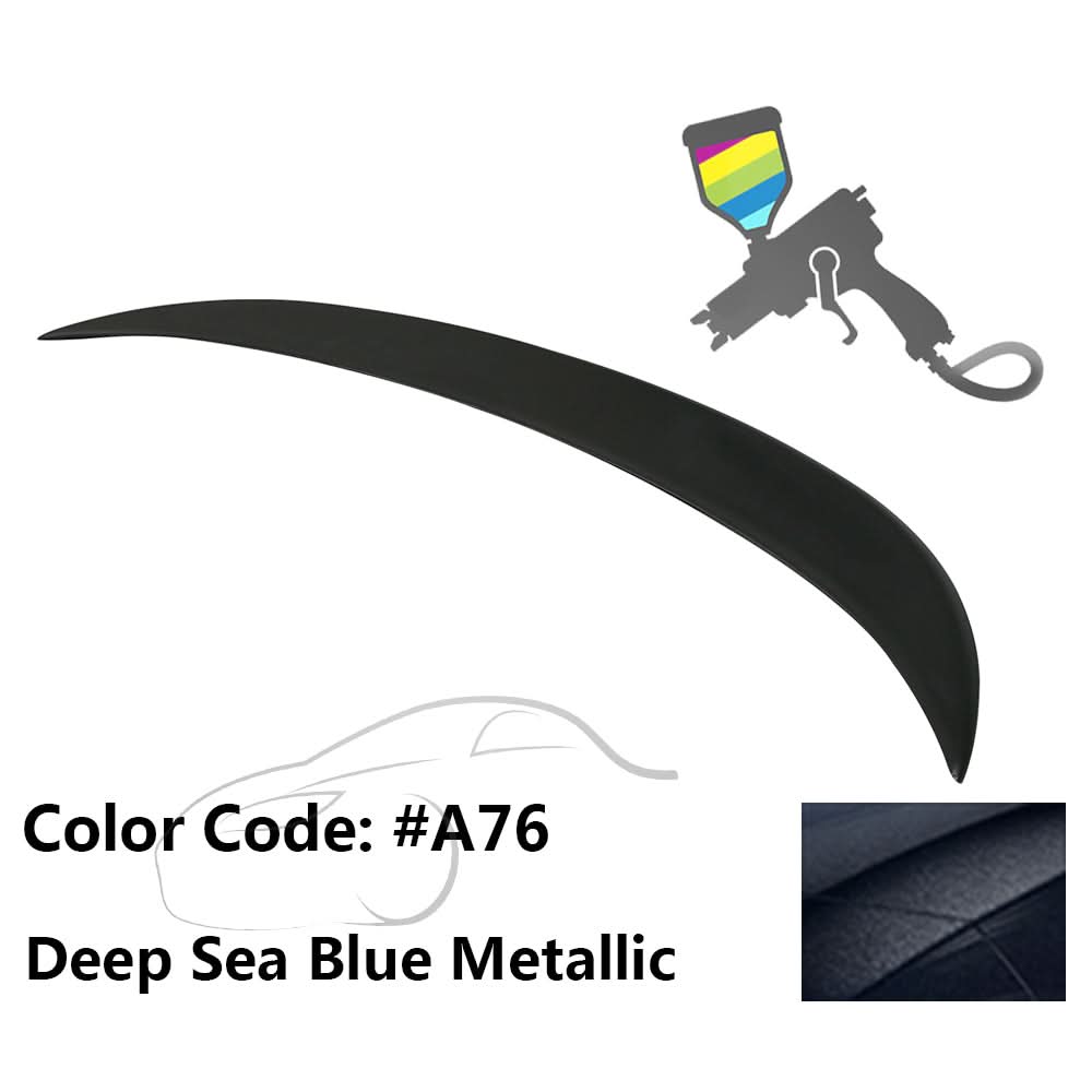 2004-2008 BMW E63 6 Series Coupe V Style Trunk Spoiler ABS