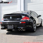 2004-2008 BMW E63 6 Series Coupe V Style Trunk Spoiler ABS