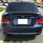 2007-2013 BMW 1 Series E82 Coupe P Style Carbon Fiber CF Trunk Spoiler