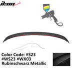 2006-2011 BMW 3-Series E90 4-Door Sedan Trunk Spoiler ABS
