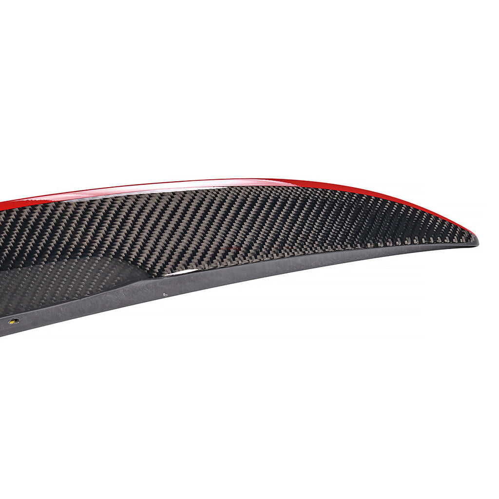 2007-2013 BMW 3 Series E92 2Dr Coupe P Style Red Line Trunk Spoiler