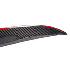 2007-2013 BMW 3 Series E92 2Dr Coupe P Style Red Line Trunk Spoiler