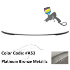 2011-2016 BMW 5 Series F10 4Dr Sedan P Style Trunk Spoiler Wing ABS