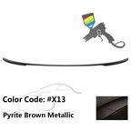 2011-2016 BMW 5 Series F10 4Dr Sedan P Style Trunk Spoiler Wing ABS