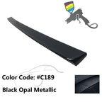 1995-2001 Mercedes Benz W210 Sedan ABT Style Rear Trunk Spoiler ABS