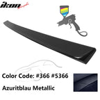 1995-2001 Mercedes Benz W210 Sedan ABT Style Rear Trunk Spoiler ABS