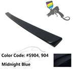 1995-2001 Mercedes Benz W210 Sedan ABT Style Rear Trunk Spoiler ABS