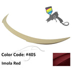 2012-2018 BMW 6 Series F12 Convertible V Style Trunk Spoiler Wing ABS