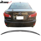 2006-2013 Lexus IS250 IS350 ISF Sedan Saloon Trunk Spoiler Wing ABS