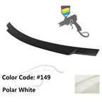 2008-2014 Mercedes Benz C-Class W204 V Style Trunk Spoiler - ABS