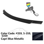 2008-2014 Mercedes Benz C-Class W204 V Style Trunk Spoiler - ABS