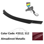 2008-2014 Mercedes Benz C-Class W204 V Style Trunk Spoiler - ABS