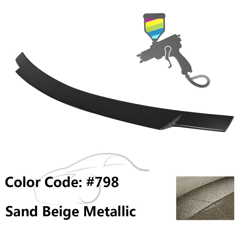 2008-2014 Mercedes Benz C-Class W204 V Style Trunk Spoiler - ABS