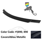 2008-2014 Mercedes Benz C-Class W204 V Style Trunk Spoiler - ABS