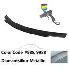 2008-2014 Mercedes Benz C-Class W204 V Style Trunk Spoiler - ABS