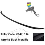 2014-2019 BMW 3 Series F80 4Dr Sedan M3 Style Trunk Spoiler Wing ABS