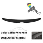 2008-2012 Honda Accord Sedan Painted ABS Rear Trunk Spoiler Wing