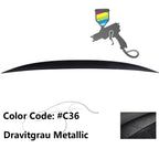 2012-2018 BMW F30 3 Series Sedan Performance Style Trunk Spoiler ABS