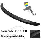 2015-2021 Mercedes Benz W205 4Door AMG Style Trunk Spoiler ABS