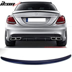 2015-2021 Mercedes Benz W205 4Door AMG Style Trunk Spoiler ABS