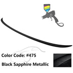 2014-2019 BMW 3 Series F80 4Dr Sedan M3 Style Trunk Spoiler Wing ABS