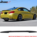 2015-2020 BMW F82 4 Series M4 Performance Style Trunk Spoiler Wing ABS