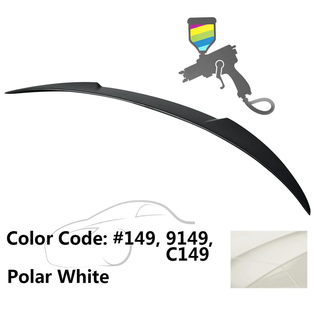 2013-2018 Mercedes Benz W117 CLA Class Sedan V Style Trunk Spoiler ABS