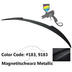 2013-2018 Mercedes Benz W117 CLA Class Sedan V Style Trunk Spoiler ABS