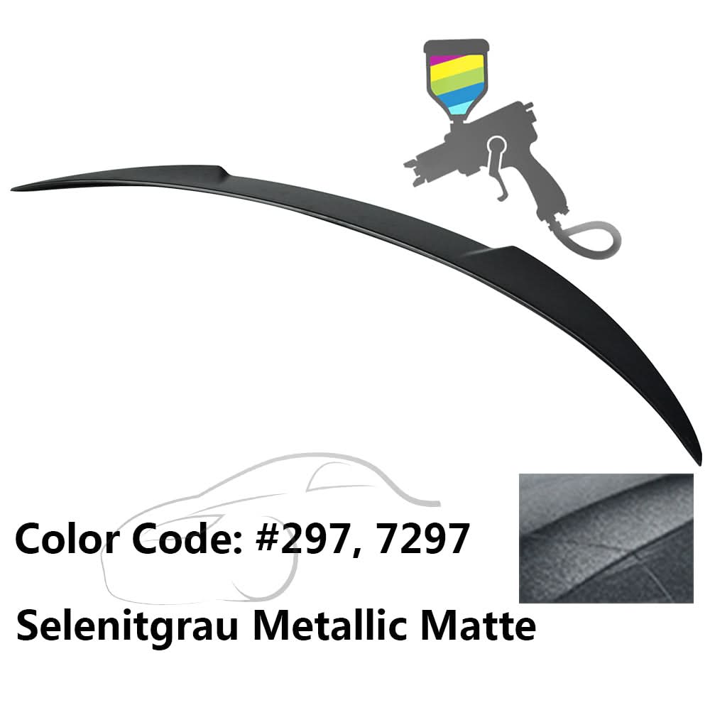 2013-2018 Mercedes Benz W117 CLA Class Sedan V Style Trunk Spoiler ABS