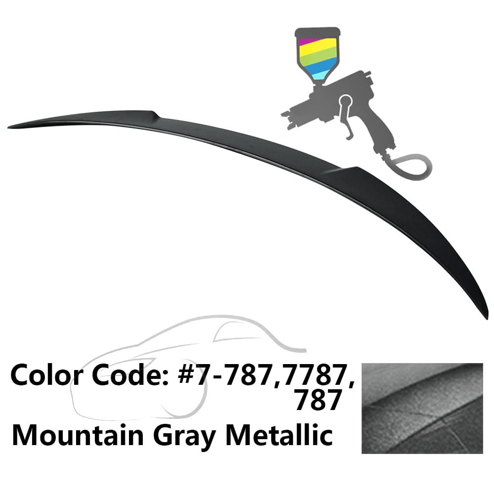2013-2018 Mercedes Benz W117 CLA Class Sedan V Style Trunk Spoiler ABS