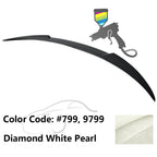 2013-2018 Mercedes Benz W117 CLA Class Sedan V Style Trunk Spoiler ABS