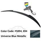 2013-2018 Mercedes Benz W117 CLA Class Sedan V Style Trunk Spoiler ABS