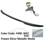2012-2020 BMW 3 Series F80 M3 F30 4Dr V Style Trunk Spoiler Wing ABS