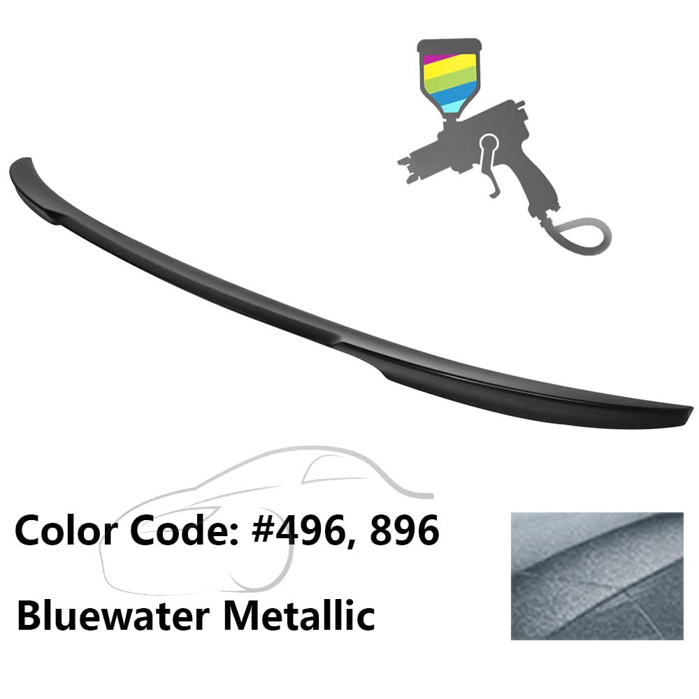 2012-2020 BMW 3 Series F80 M3 F30 4Dr V Style Trunk Spoiler Wing ABS