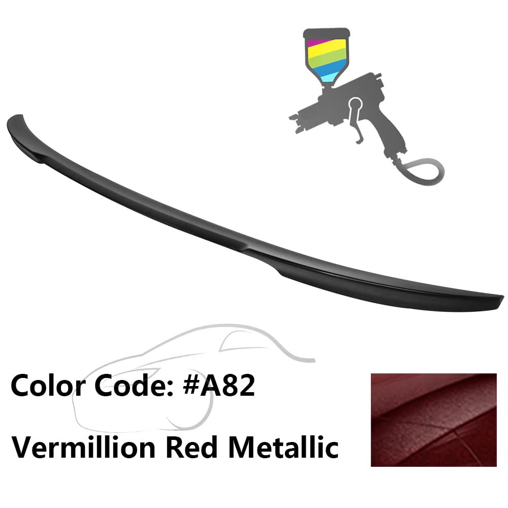 2012-2020 BMW 3 Series F80 M3 F30 4Dr V Style Trunk Spoiler Wing ABS