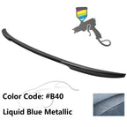 2012-2020 BMW 3 Series F80 M3 F30 4Dr V Style Trunk Spoiler Wing ABS