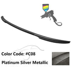 2012-2020 BMW 3 Series F80 M3 F30 4Dr V Style Trunk Spoiler Wing ABS