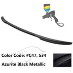 2012-2020 BMW 3 Series F80 M3 F30 4Dr V Style Trunk Spoiler Wing ABS