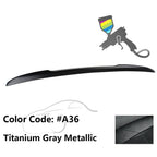 2004-2010 BMW E60 5 Series Sedan Performance Style Trunk Spoiler ABS